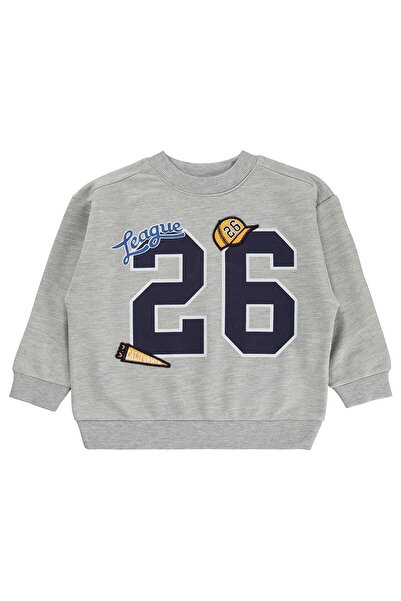 Civil Boys Civil Boy's 26 Printed Sweatshirt |   2 Threaded Long Sleeve Crew ...
