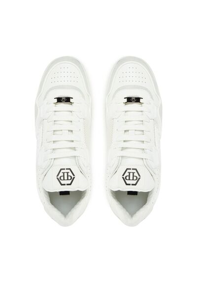 PHILIPP PLEIN Adidași bărbați albi SAES MSC4017 PLE010N
