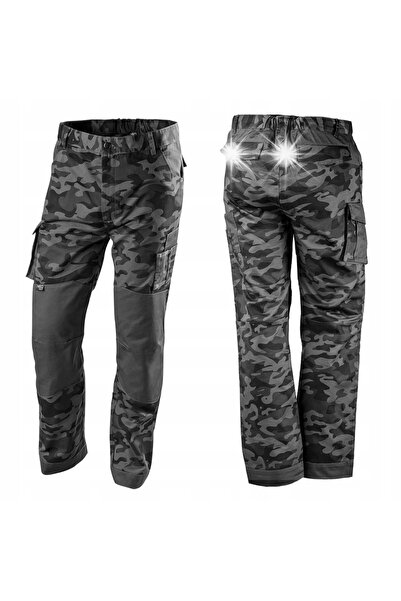 NEO Tools Pantaloni de lucru pentru centură camuflaj urban survival din twill...