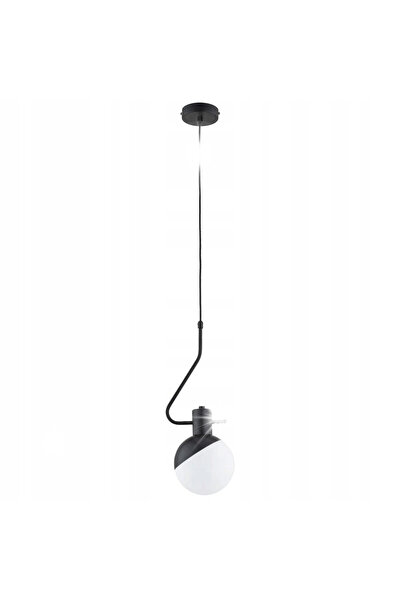 Alfa Lampă suspendată Zwiss Enigma 61452 Bilă de sticlă albă Negru