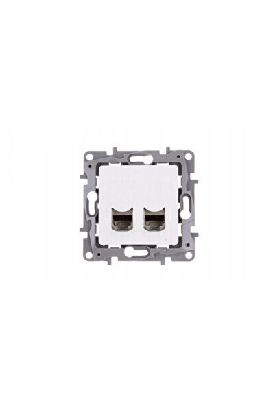 Legrand Priză dublă RJ45 CAT 6 NILOE ALB