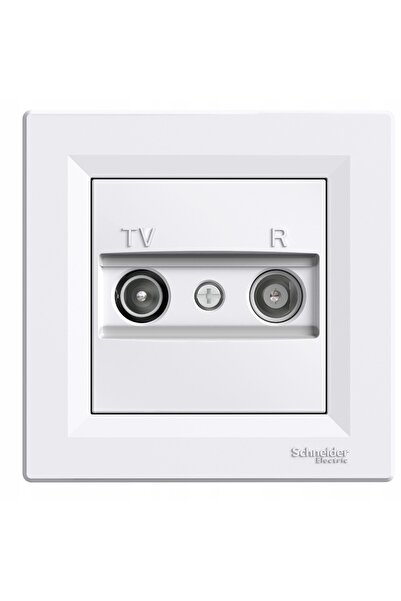 Schneider Electric Priză TV de perete 4dB SCHNEIDER ASFORA Albă