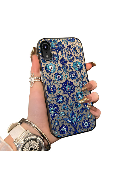 Hontinga حافظة هاتف من السيليكون متوافقة مع هاتف iPhone XR، حافظة خلفية صلبة ...