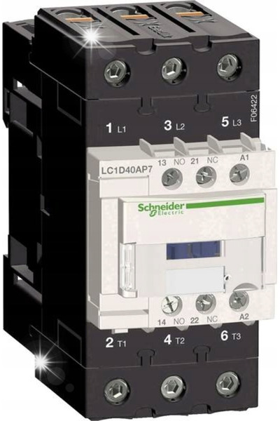 Schneider Electric SCHNEIDER 40A 3NO 230V CONTACTOR DE PUTERE MOTOR STYK POM ...