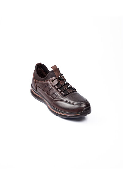 Voyager 9733 Brown Leather Casual Women's Shoes