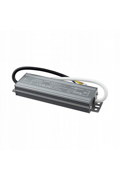 ecolight Sursă de alimentare LED ermetică premium 60W 12V CC 5A IP67 Lumină E...