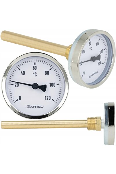 Afriso DISC TERMOMETRIC 1/2 " SPATE PENTRU CALDAȚĂ 63mm 120 ° C lungime 15cm