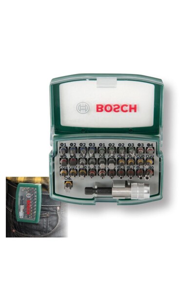 Bosch 6 Adet 32 Parça Vidalama Ve Bits Seti