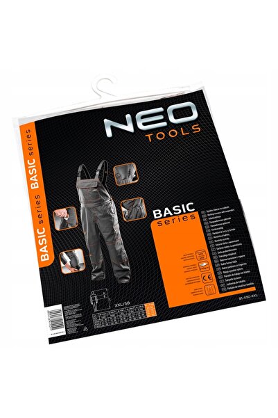 NEO Tools Pantaloni de lucru NEO cu bretele BASIC 81-430 Mărimea L/52