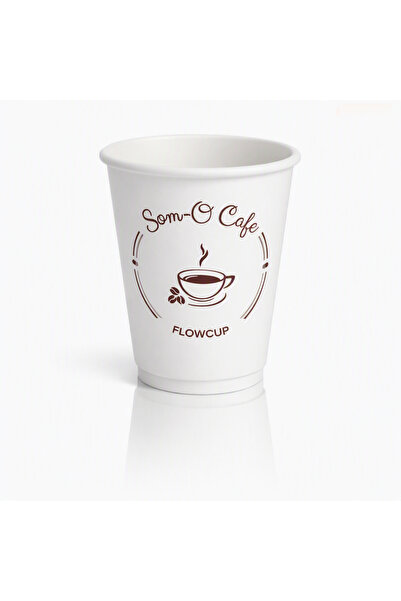 FlowCup 200 ml (7 oz) Χάρτινα ποτήρια καφέ |   20 Σετ x 50 Τεμάχια |   Σύνολο...