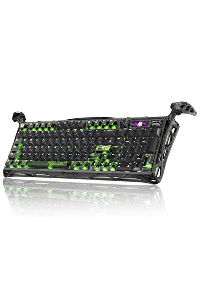 Gravastar Mercury K98 Pro Mekanik Kablosuz Gaming Klavye – Phantom Black, İng...