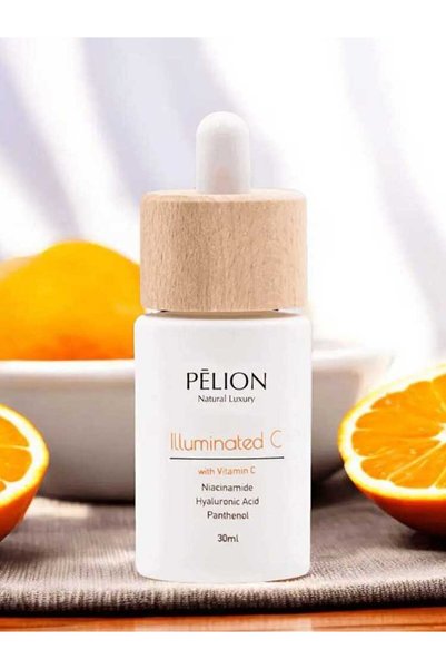 P for Pelion Λαμπερός Ορός Προσώπου με Βιταμίνη C (Νέα Σύνθεση) για Λάμψη 30ml