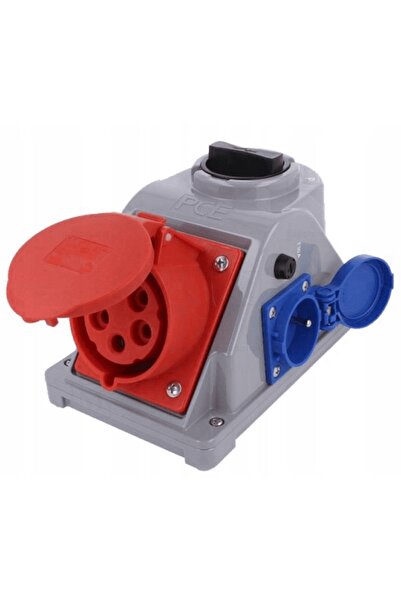 PCE COMBO-POL PRIZĂ IP44 32A/5P + 1x16A/2P+Z CU ÎNTRERUPĂTOR 96062541W