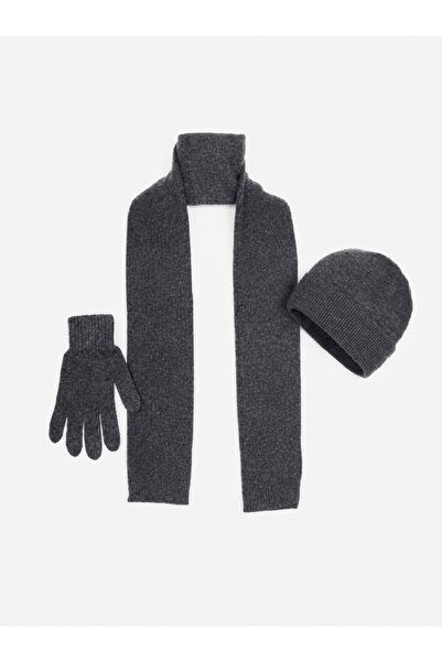 Fonem Fo 3093 Ivan 3-Piece Scarf Beanie Set