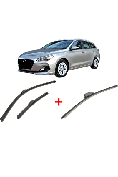 Bosch Σετ 3 υαλοκαθαριστήρων HYUNDAI i30 Kombi Van (GDE, GD) 2015 - 2017, για...