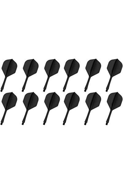Generic 12Pcs Integrated Dart Flights, All in One Dart Flights and Stems for ...