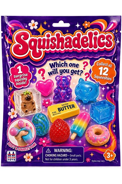 PJ Power Joy Squishadelics Series 1 Surprise Squishy