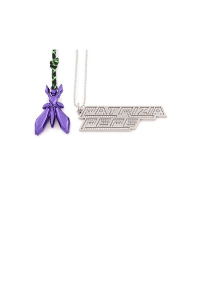 Patrizia Pepe Breloc de damă Purple Fly Mix 2J2528/M060-M539