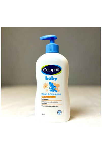Cetaphil Baby Gentle Wash & Shampoo with Glycerin & Panthenol (400ml)