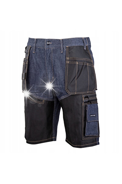 Lahti Pro Șorturi din denim albastre întărite L40709 mărimea L