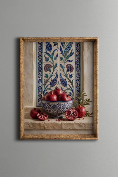 epiqart لوحة فنية بنمط عتيق - تصميم أنيق ورقيق - ماركة تشيني كاسيد نارلس