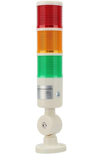 GENERAL 3 Layer Foldable LED Signal Tower Light, Industrial Warning Beacon wi...