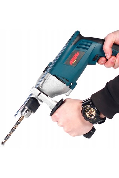 EuroTEC Mașină de găurit electrică cu percuție Ø13 1850W, cu impact puternic,...