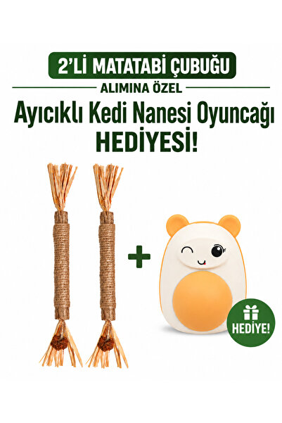 Matatabi Doğal Çiğneme Çubuğu