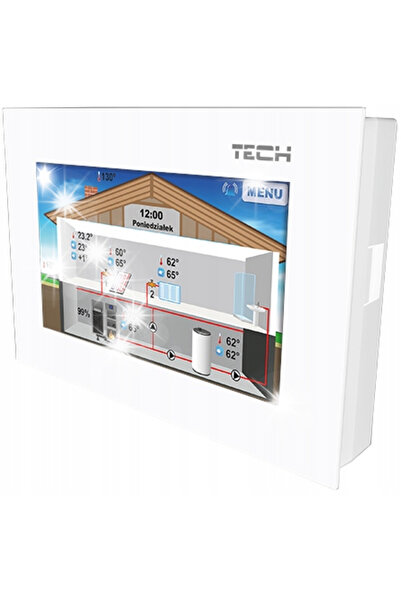 Tech Regulator Controler Termostat de Cameră Termostat Radio cu Comunicare RS...