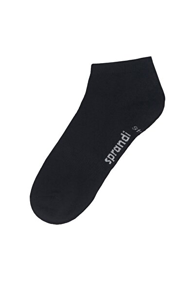 Sprandi Șosete scurte de damă negre 0MB-002-AW23 (pachet de 3)