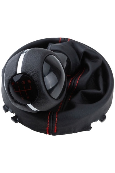 DELUXETUNING Nuca schimbator cu manson imitatie piele neagra compatibil Mini ...