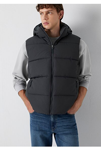 Mavi Removable Hooded Regular Fit Inflatable Men's Vest