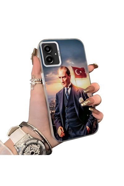 Hontinga حافظة هاتف سامسونج جالاكسي A06 متوافقة مع حافظة الهاتف ذات الحواف ال...