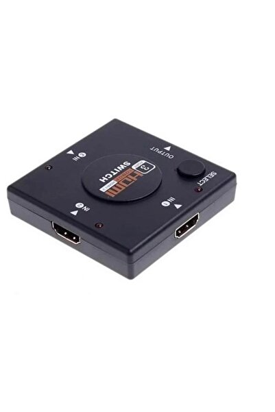 Temiz Pazar 4285 HDMI Multiplexer Switch 3 Port Replicator Splitter