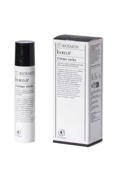 Bioearth Βαθιά θρεπτική κρέμα με 78% Υγρό Σάλιου 50ml Loom