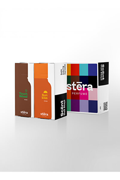Stera GROUNDED GLOW Couple's Perfume Set of 2 - TOUCH WOOD (Men) + SUN KISS (...
