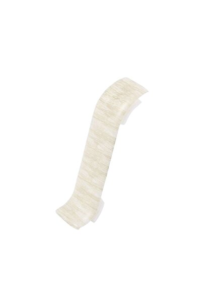 OEM Skirting board connector Vilo Flex 592, tundra oak, 55 x 22 mm, 2 pcs/set