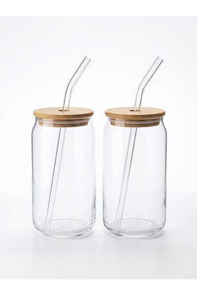 BENİMER Aesthetic Cold Coffee and Soft Drink Water Glass Set