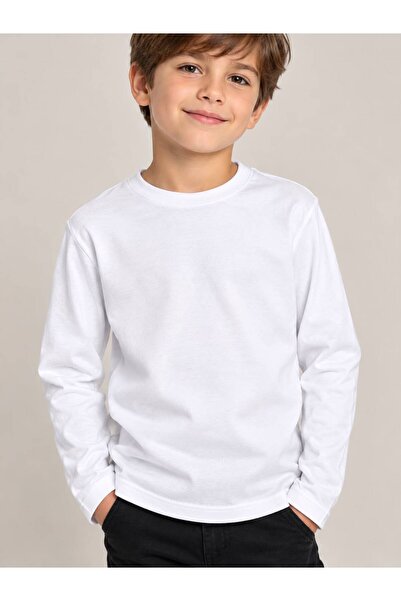 HAI COLLECTİON Children's Long-Sleeved Sweater Full Lycra Seasonal Sweater