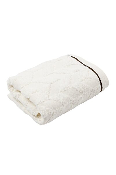 OEM Prosop de baie Caressa Wave, bumbac, crem, 50 x 90 cm, 450 g/mp