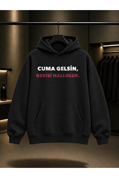 fame-stoned Cuma Gelsin, Gerisi Hallolur Written Printed Unisex 100% Cotton H...