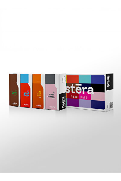 Stera PERFECT HARMONY Mixed Perfume Set of 4 - TOUCH WOOD (M) + VIVID RUSH (M...