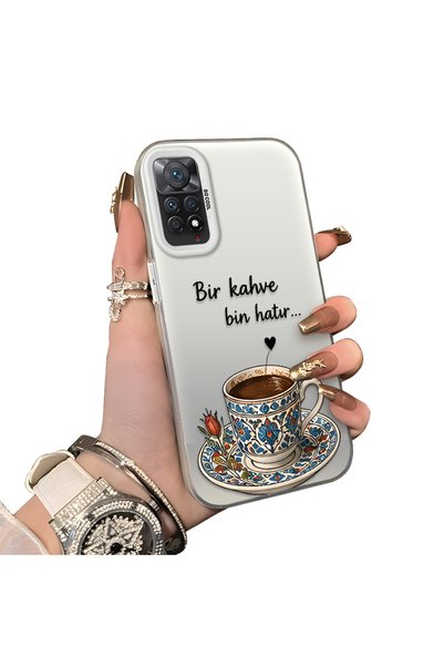 Hontinga Redmi Note 12 Pro 4g Compatible Silicone Edge Hard Back Case Turkish...
