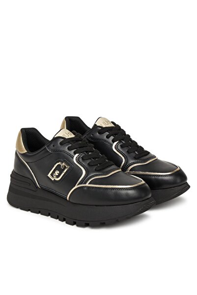 Liu Jo Adidași pentru femei Negru/Auriu deschis S1189 Amazing 25 BF5049 PX