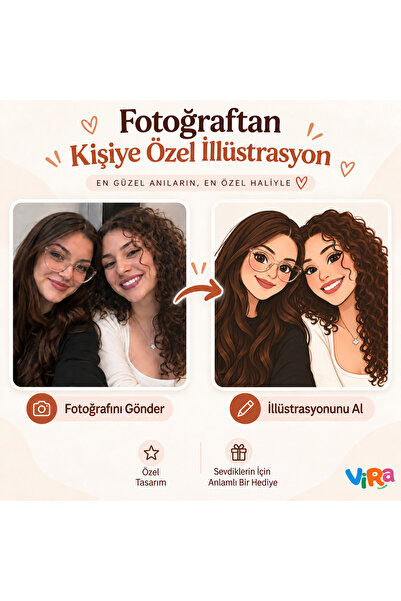 Kişiye Özel İllüstrasyon – Çerçeveli Özel Tasarım Hediye