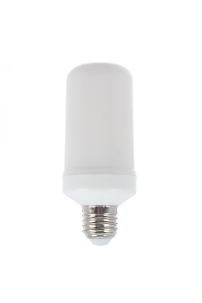 OEM Bec LED Hoff tubular E27 3W, efect de flacără / general / respirabil