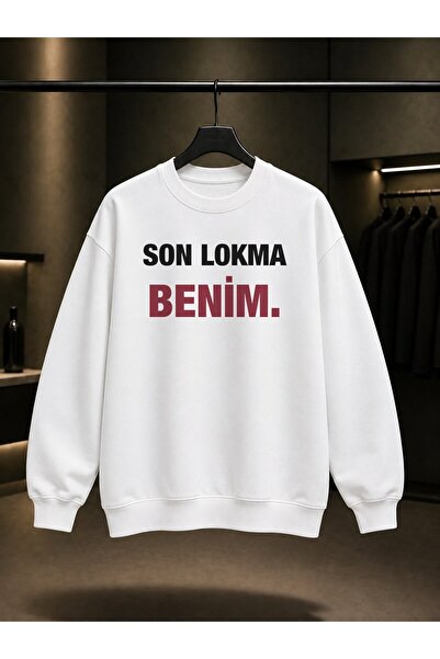 fame-stoned Son Lokma My Written Printed Unisex 100% Cotton Sweatshirt