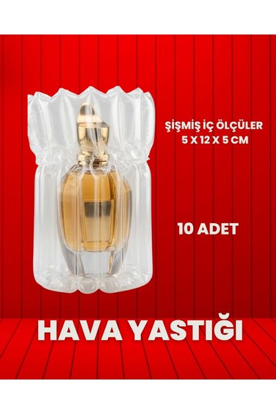 Genel Markalar Air Cushion Hava Yastığı Ambalaj 5X12X5 cm – Parfüm ve Cam Şişe Koruyucu Havalı Ambalaj Sütunu