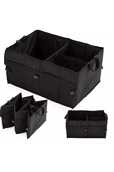 DELUXETUNING Organizator pliabil multifunctional pentru portbagaj de masina, ...