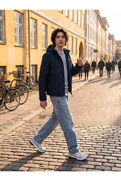 Jack & Jones جاكيت JJClark Softshell Sky Captain للرجال 12298741